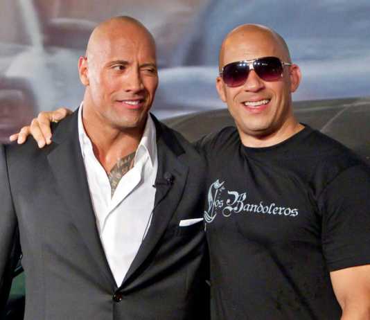 Dwayne Johnson Atac Dur Vin Diesel Fast & Furious 10