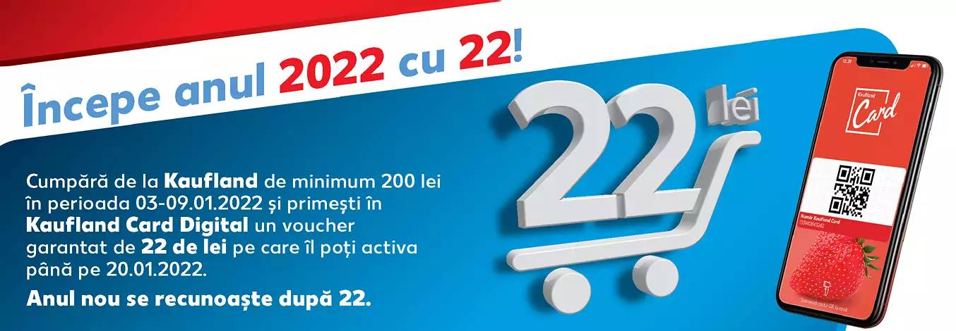 Kaufland Ofera GRATUIT GARANTAT Azi Romania voucher