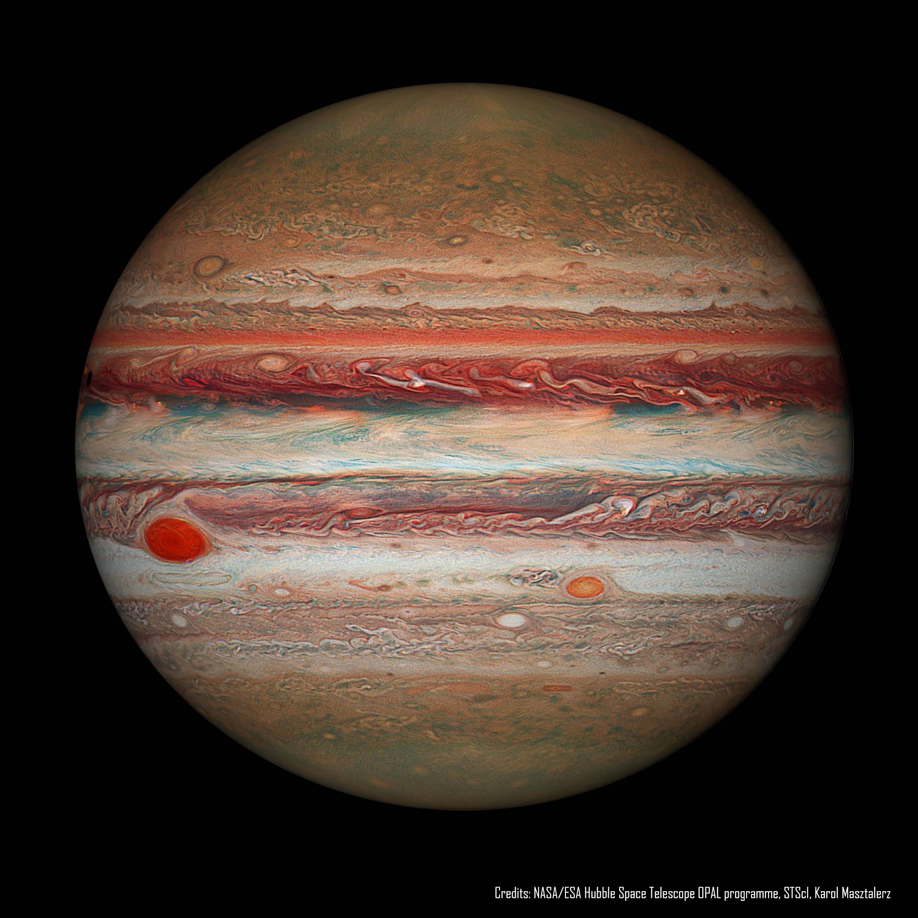 Planet Jupiter FANTASTISKT meddelande OTROLIG upptäckt Avslöjad av hubble