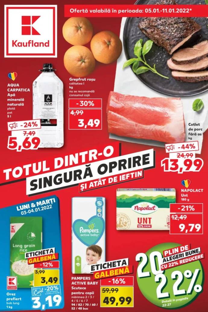 kaufland catalog 4 ianuarie 2022