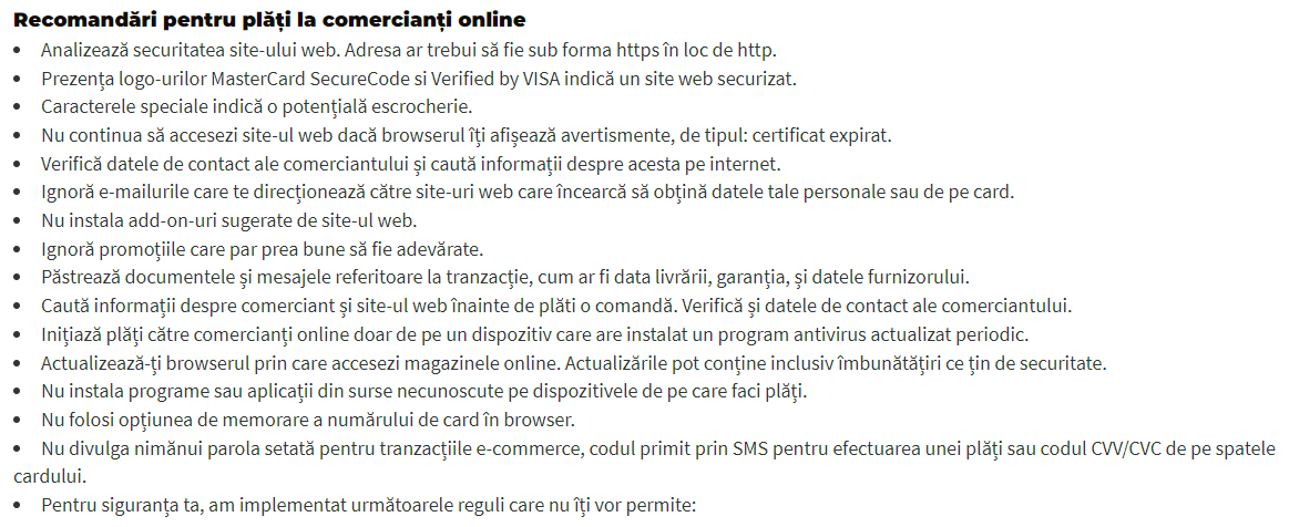 BRD Romania Mesajul Clienti TREBUIE Stie Romanii Acum siguranta online