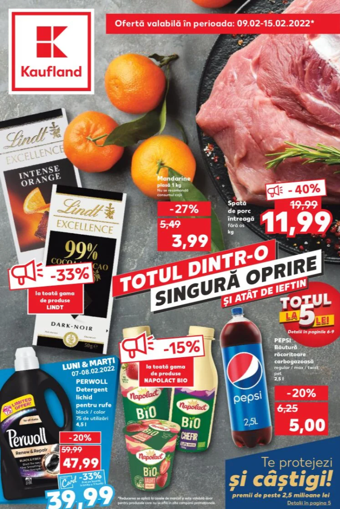 Kaufland Mesajul IMPORTANT Clienti Schimbarile Magazine catalog februarie