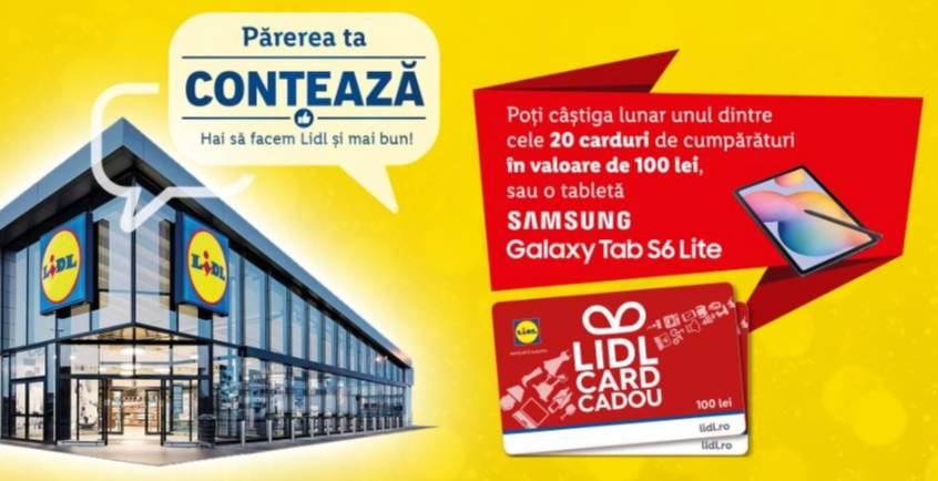 LIDL Romania GRATUIT Oricaror Clienti Tara raportare