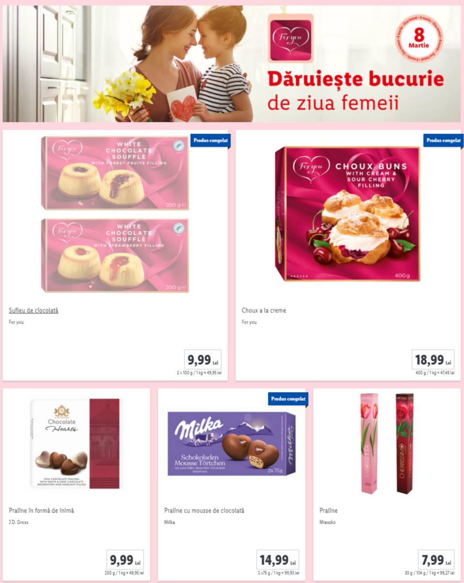 LIDL Romania Noua Notificare OFICIALA Clientii Romani martisor