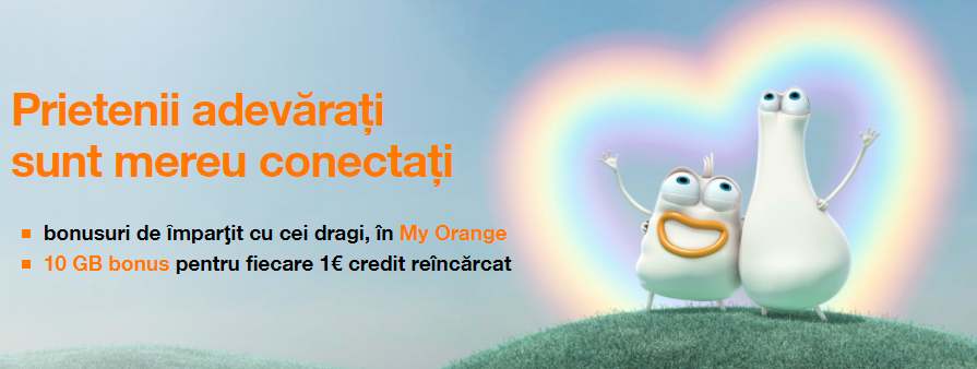 Orange Vesti Grozave GRATIS Milioane Clienti bonus