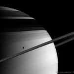 Saturn Imaginea UIMITOARE Planetei Dezvaluit Omenirii Tethys