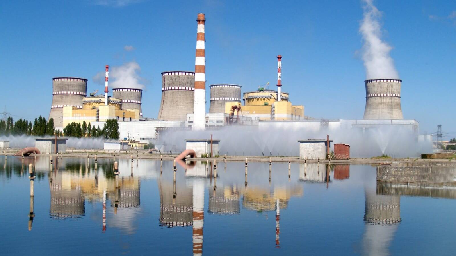 VIDEO Missilangreb nær det europæiske atomkraftværk