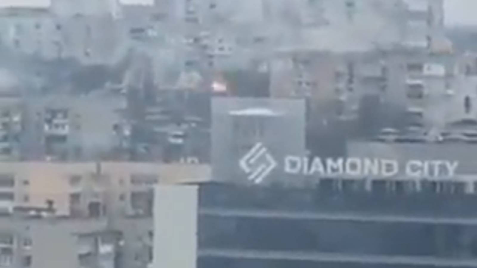VIDEO Harkov Supus Bombardamente Sustinute, Baricadele Facute fata Tancurilor