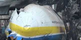 El ejército ruso destruyó el avión más grande del mundo