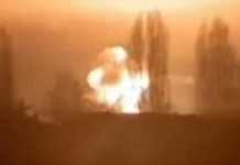 VIDEO: Explozie Uriasa in Orasul Cernihiv dupa Bombardamentele Ruse Explozie cernihiv