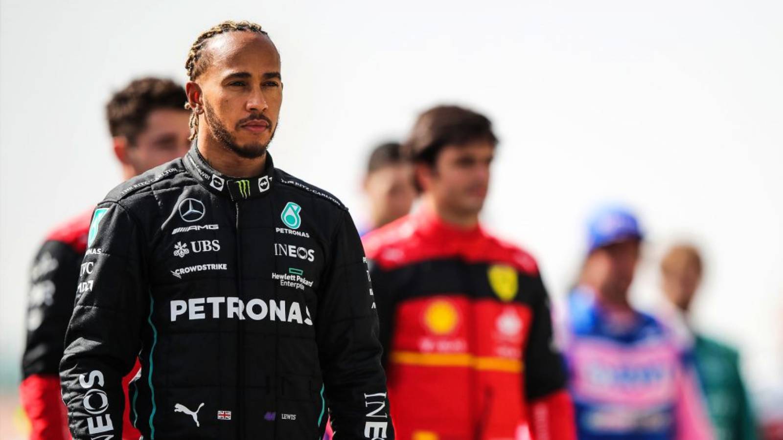 Formule 1 WAARSCHUWING Lewis Hamilton vóór de start van het seizoen 2022