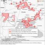 Harta Zonelor Ocupate Armata Rusa Ucraina Orasele Asediate institut
