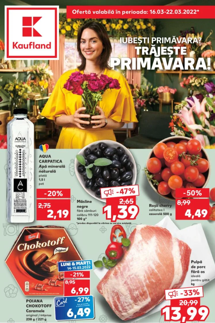 Kaufland Anuntul OFICIAL Schimbari Face Magazine martie 2022