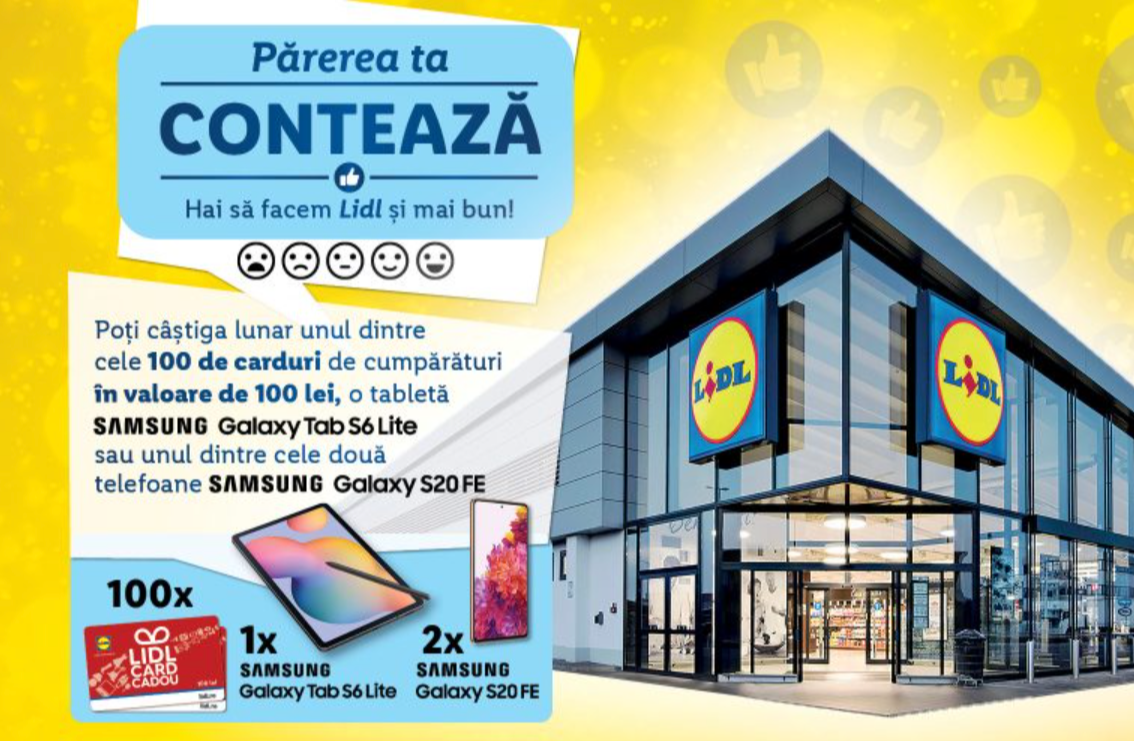 LIDL Rumania Notificación OFICIAL GRATUITA Cualquier recompensa Clientes