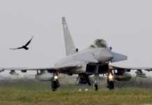 Marea Britanie a Trimis Noi Aeronave Eurofighter Typhoon in Romania Marea Britanie a Trimis Noi Aeronave Eurofighter Typhoon in Romania