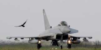 Marea Britanie a Trimis Noi Aeronave Eurofighter Typhoon in Romania