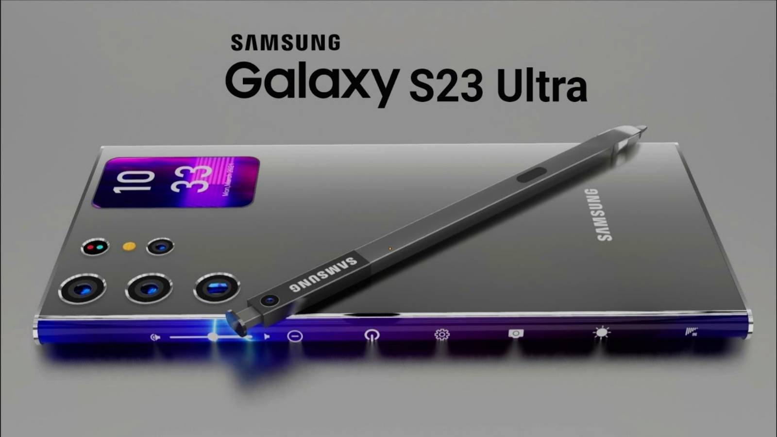 Samsung GALAXY S23 første store meddelelse Den nye kæmpe telefon