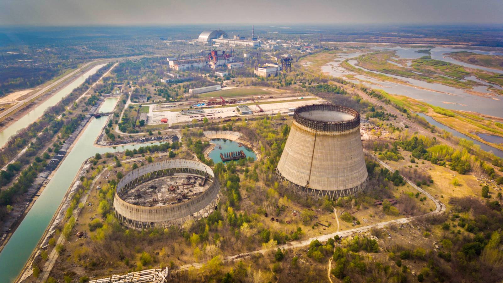 Las tropas rusas abandonaron la central nuclear de Chernóbil