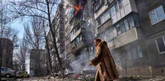 VIDEO Aerian cu Orasul Mariupol Distrus de Bombardamente