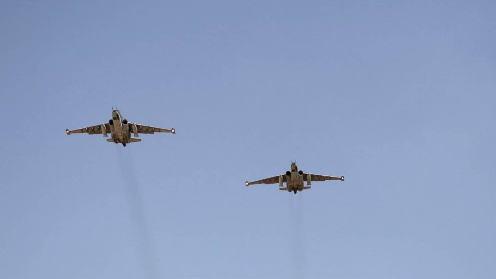 VIDEO Un avion de l'armée russe a abattu la défense aérienne ukrainienne