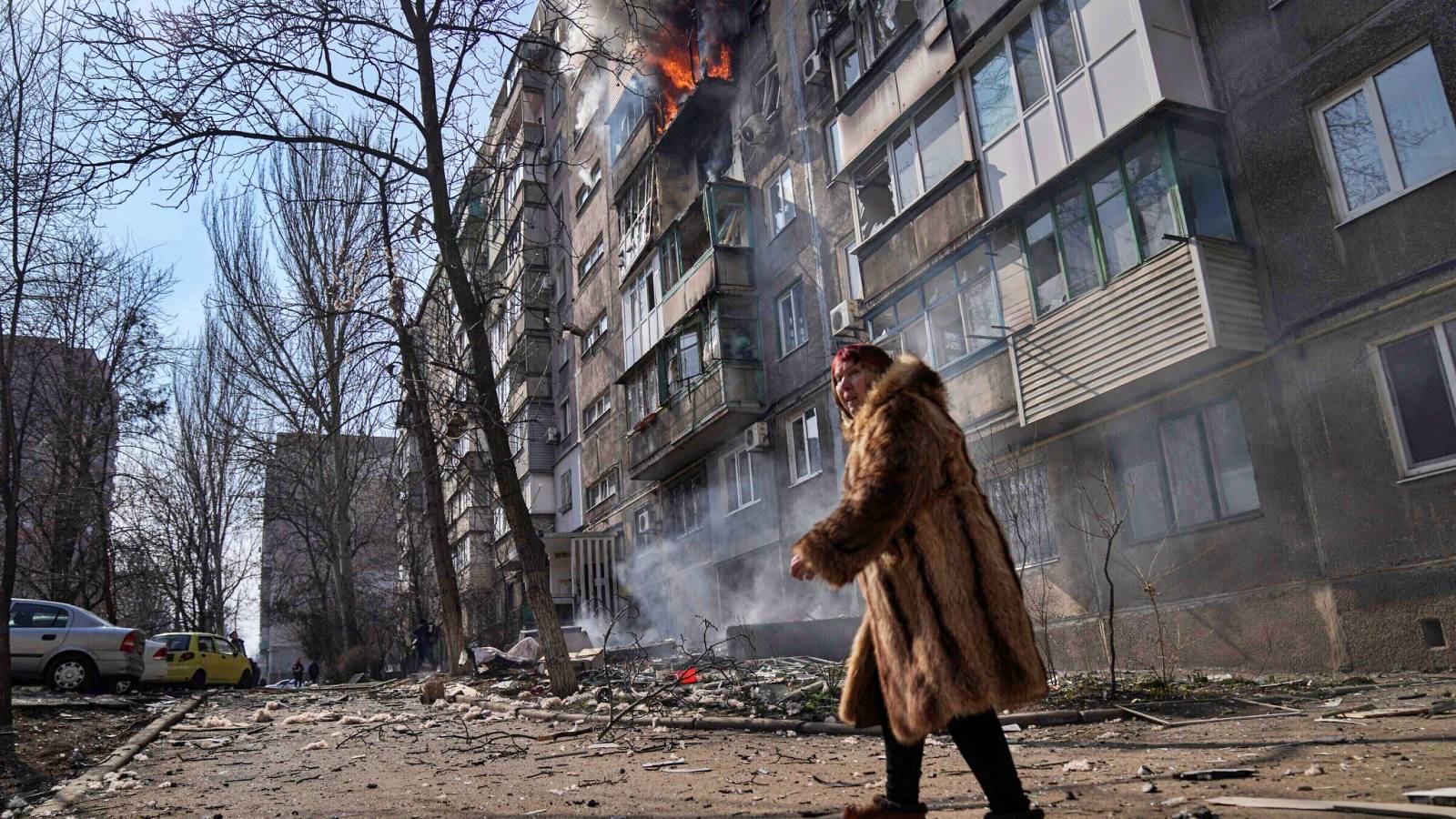 VIDEO Cat de Distrus este Mariupol dupa O Luna de Bombardamente