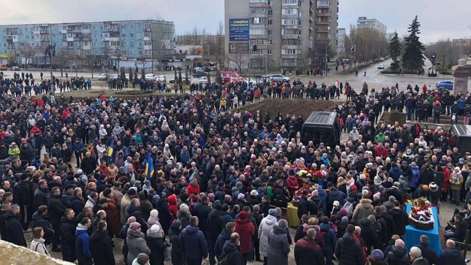 VIDEO Protestele Impotriva Rusiei Continua Orasele Ucraina