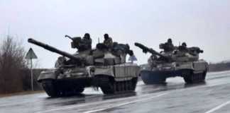 VIDEO Ryska stridsvagnar förstörde missiluppskjutningsdrönare