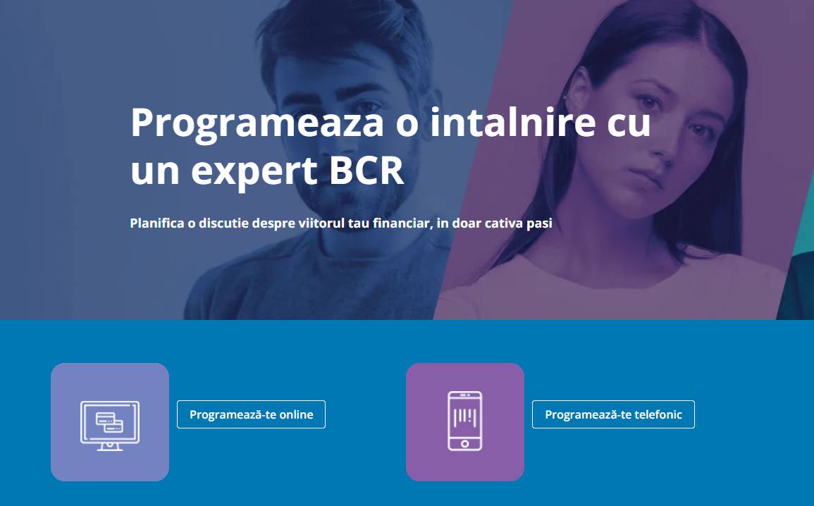 BCR Romania Informazioni cliente Misura IMPOSTA Prenotazione in tutto il mondo