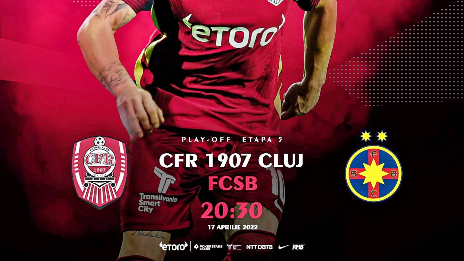 CFR CLUJ - FCSB NA ŻYWO DIGISPORT LIGA 1