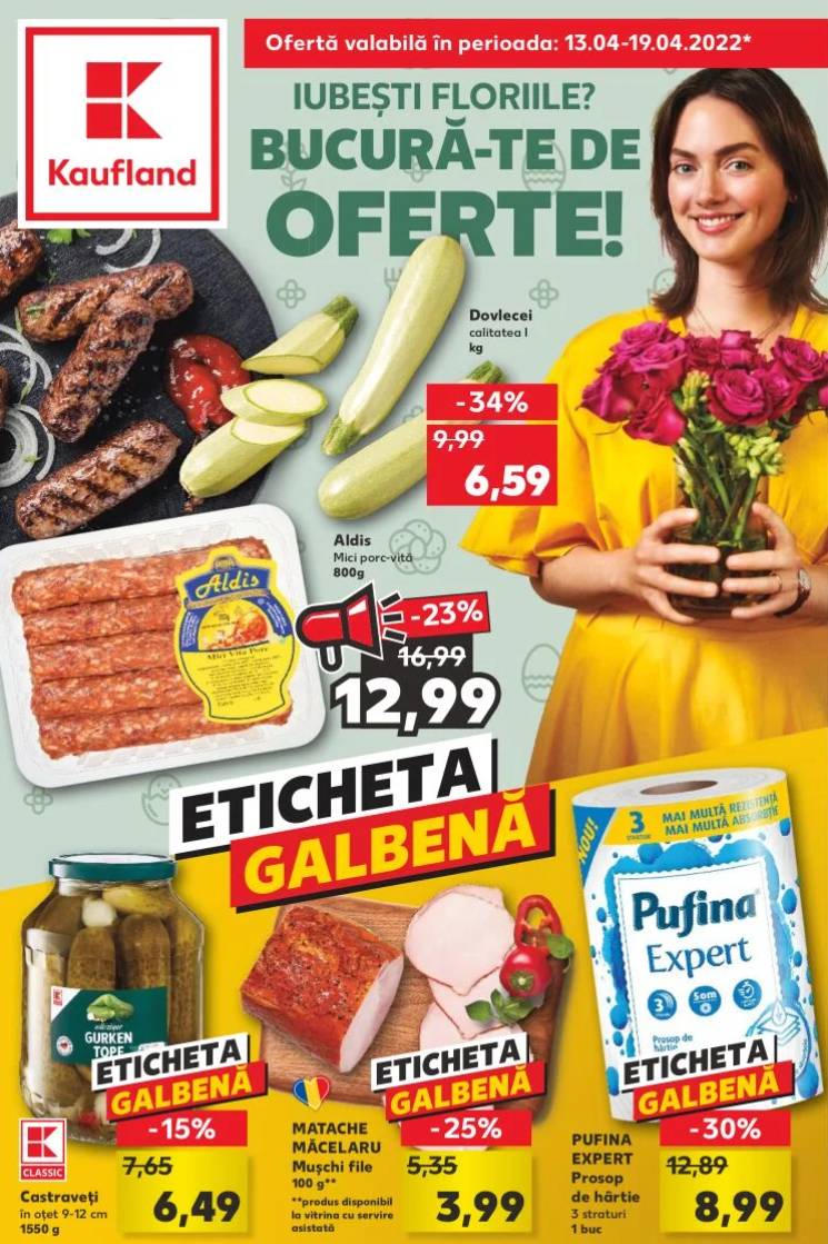 Kaufland OFFIZIELLE Nachricht Kundeninformationen Rumänien Blumen