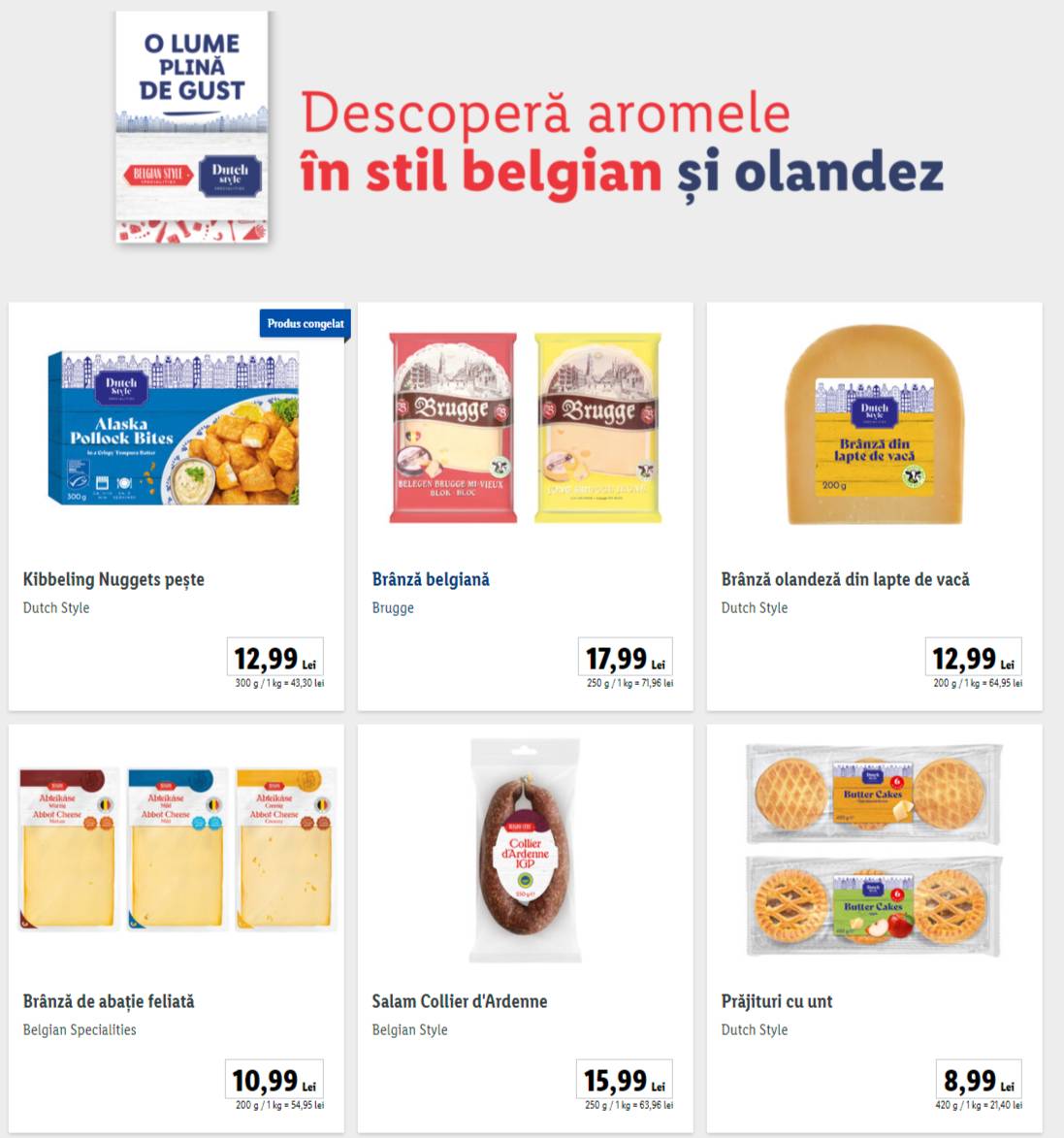 LIDL Romania Informarea SCHIMBARILE Oficiale Magazine Inainte Paste belgia olanda