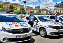 Romanian poliisin viesti KAIKKI pyöräilijät Romanian moottoripyöräilijät