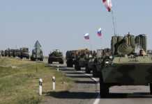 O Uriasa Coloana de Vehicule Militare ale Rusiei a Intrat in Ucraina O Uriasa Coloana de Vehicule Militare ale Rusiei a Intrat in Ucraina