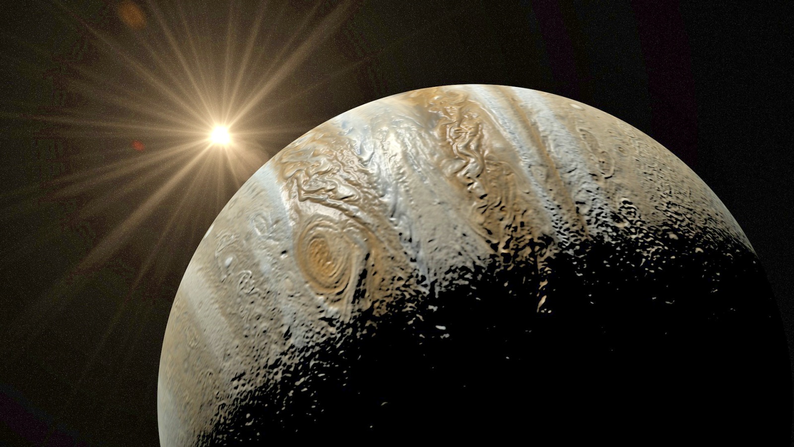 Planeetta Jupiter SALAPUOLINEN LÖYTÖ JÄNNITTYNYT Tutkijat