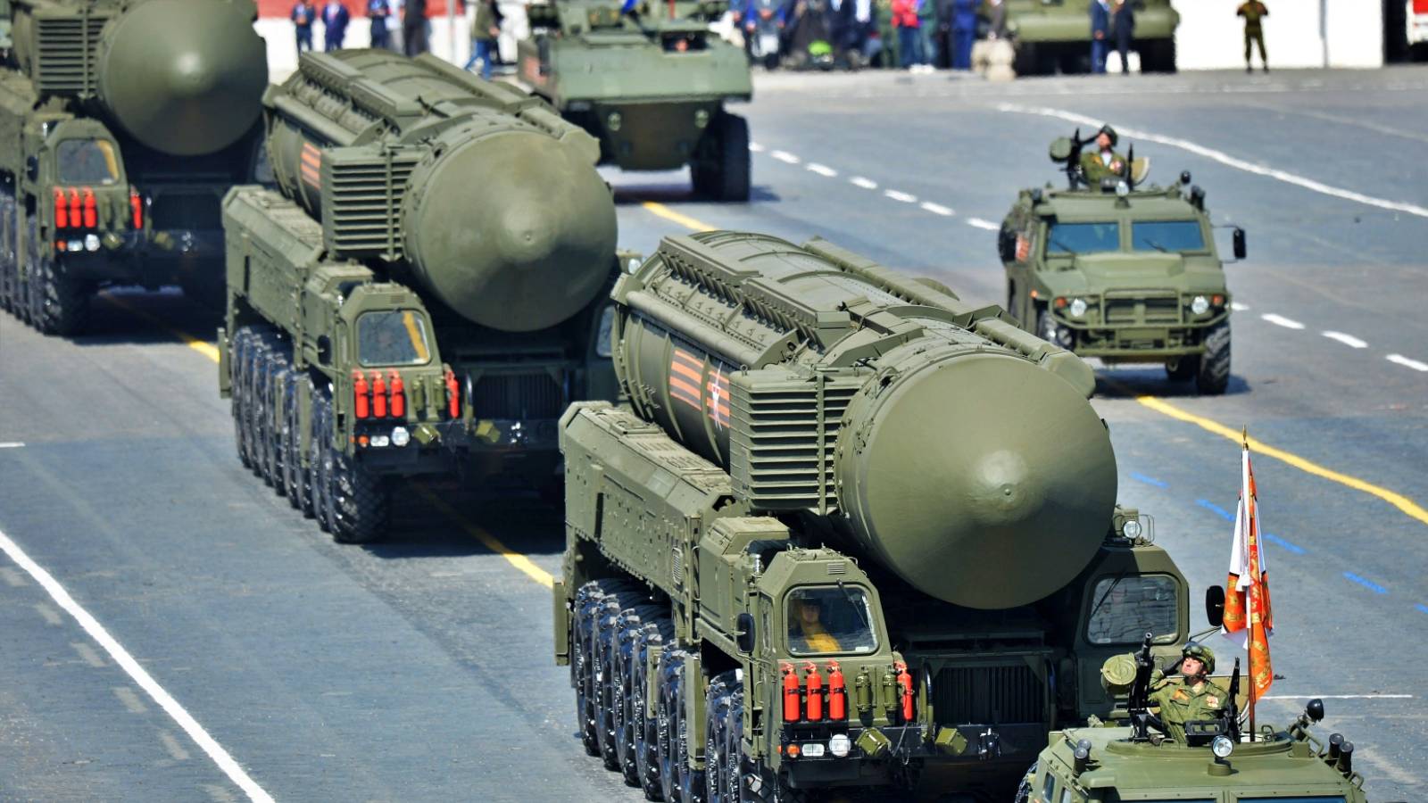 Rusland, het nucleaire risico is ernstig; in de Derde Wereldoorlog zouden kernwapens worden gebruikt