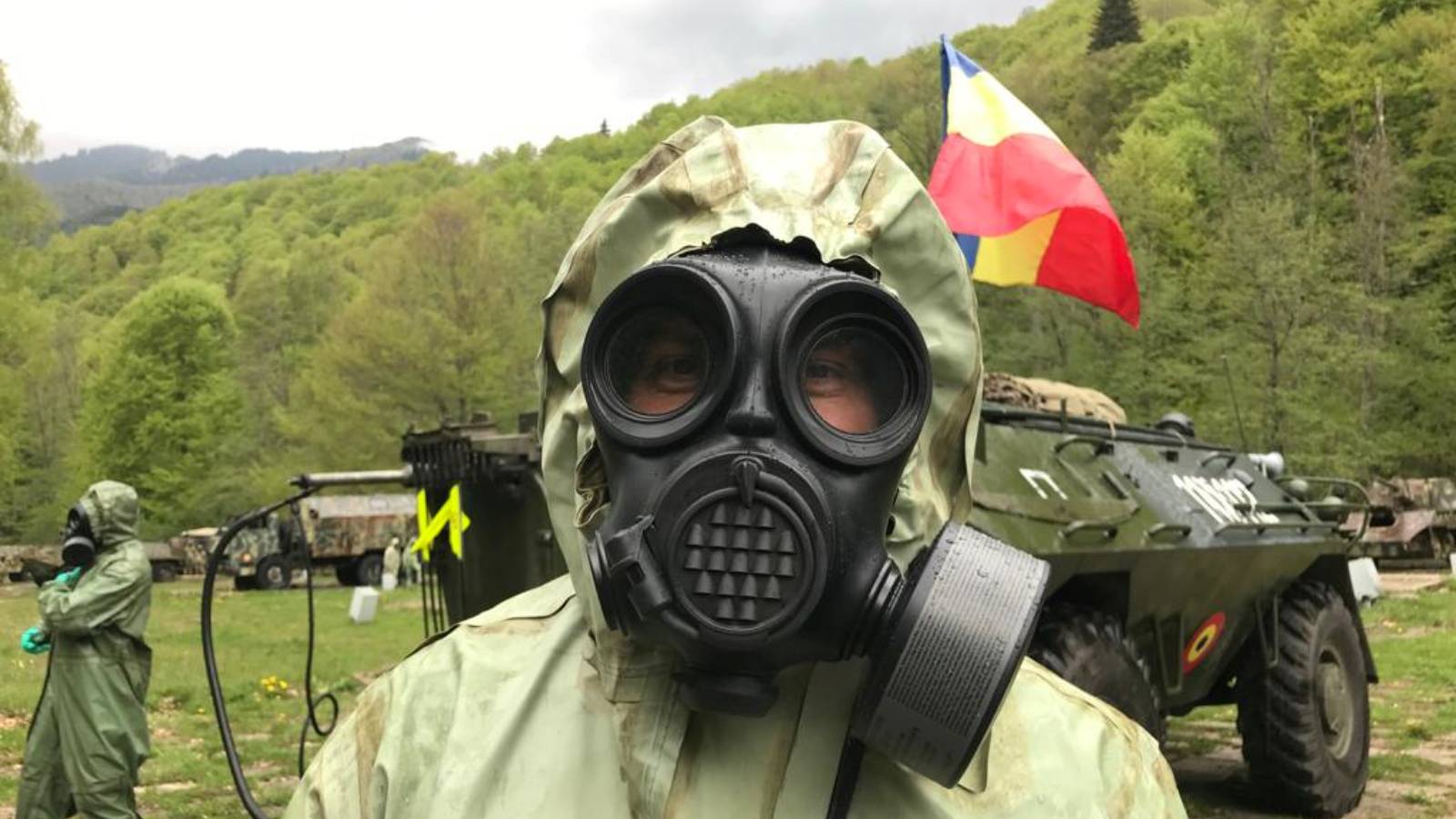 Cooperazione militare internazionale del campo di difesa CBRN dell'esercito rumeno