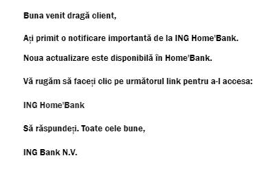 Advertencia de ING Bank PELIGRO URGENTE Clientes que instalan malware