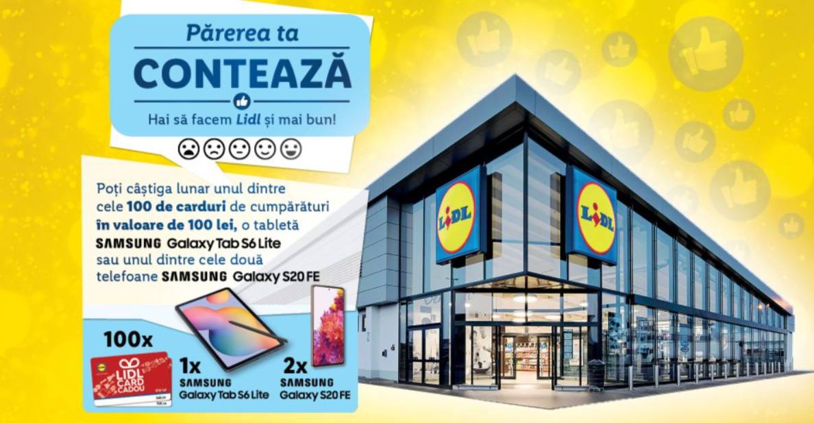 LIDL Romania on ILMAINEN kaikille asiakkaille nyt -kannustin