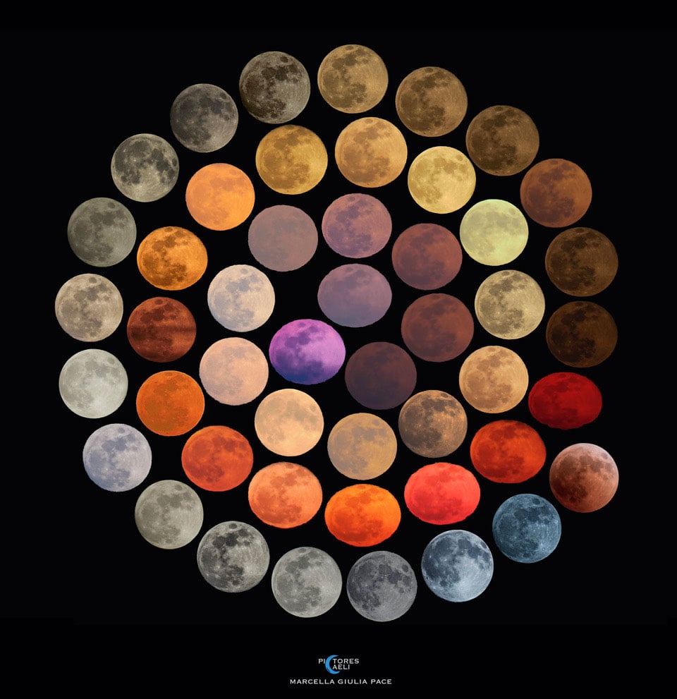 LUNA NASA Uimeste Imagine INCREDIBILA Nu Vazut culori orbita