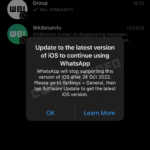 WhatsApp Officiell RADICAL Decision Application BLOCKERADE iPhone-telefoner