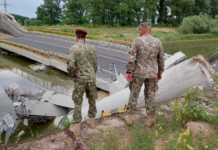 Armata Romana Trimisa la Lutca pentru a Ajuta la Repararea Podului Prabusit Armata Romana Trimisa la Lutca pentru a Ajuta la Repararea Podului Prabusit