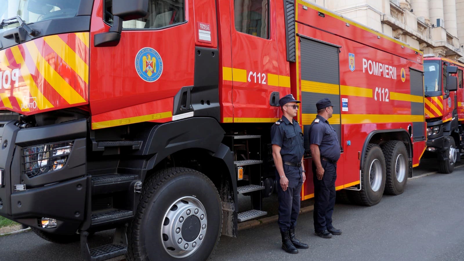 DSU Rumänien 476 Feuerwehrautos werden vom MAI gekauft