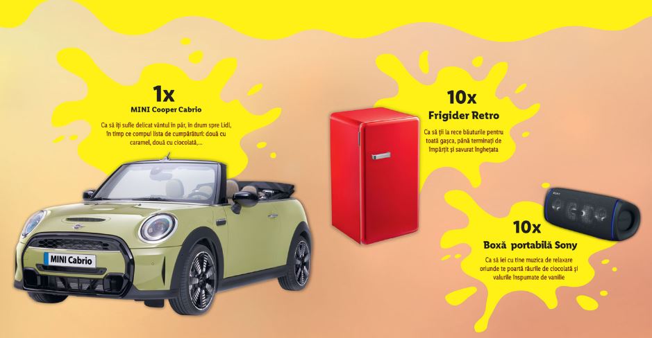 LIDL Rumænien underretter rumænere tilbyder gratis Mini Cooper Country-kunder