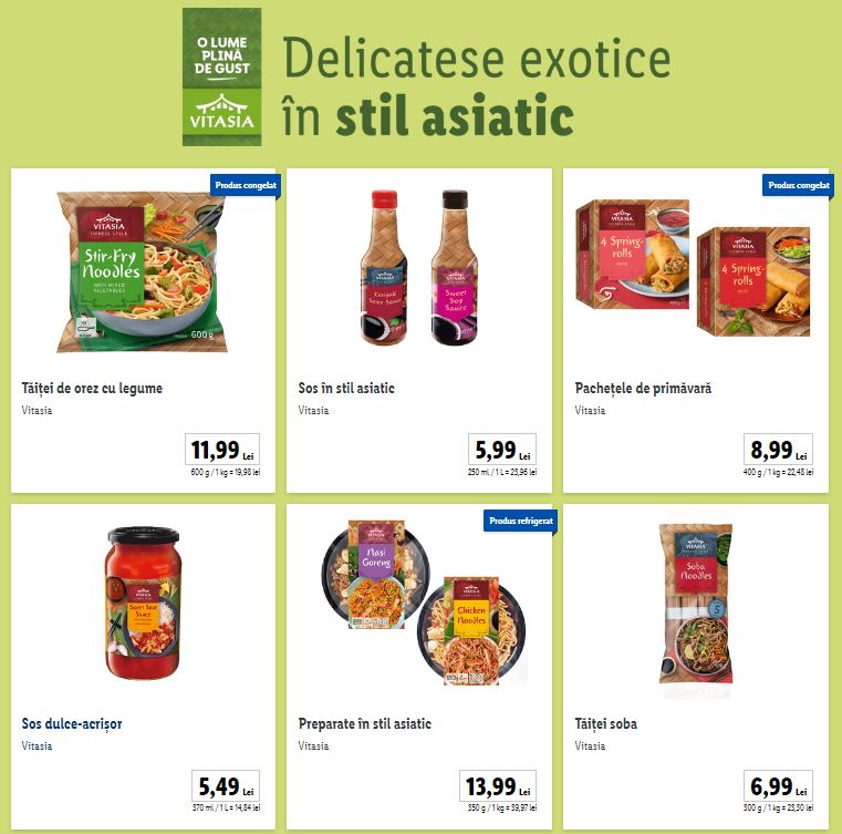 LIDL Rumania cambia todas las tiendas clientes de estilo asiático revelados