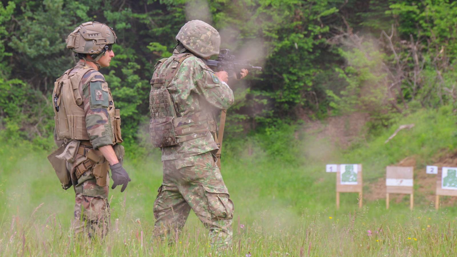 Nou Schimb de Experienta intre Militarii Francezi si cei ai Armatei Romane