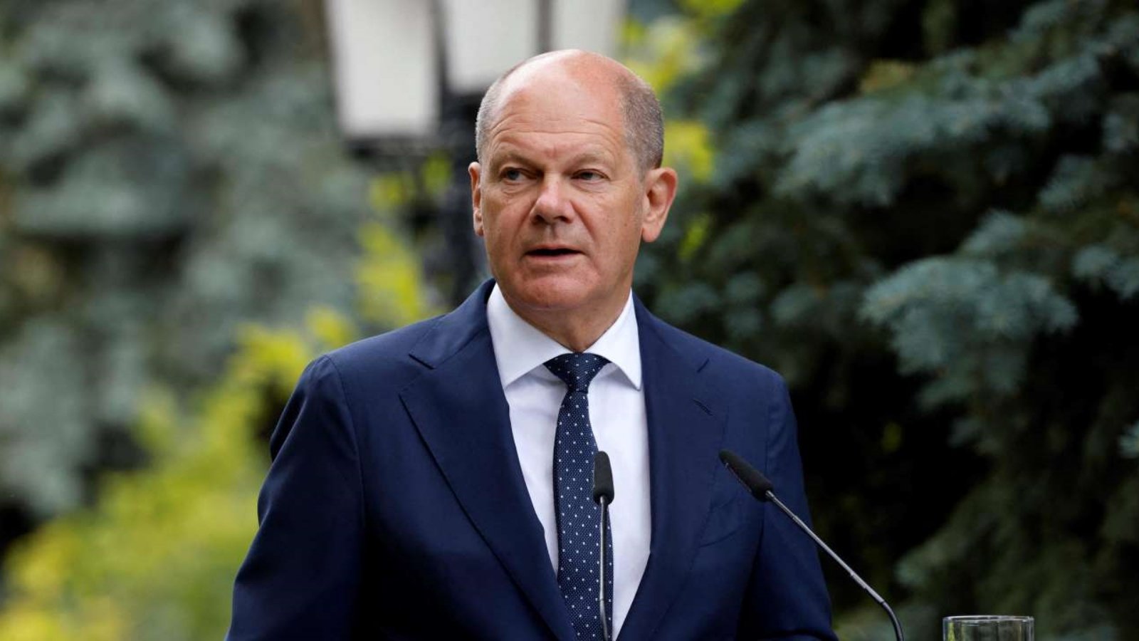 Olaf Scholz sprzeciwia się narzuconemu pokojowi na Ukrainie