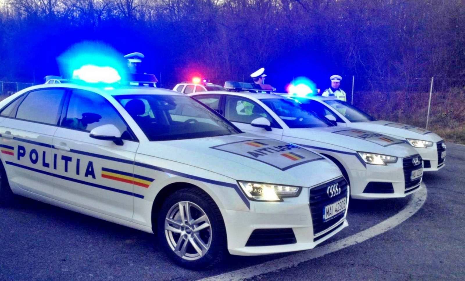 Den rumänska polisen fortsätter med trafikräder och upptäcker drogkonsumtion