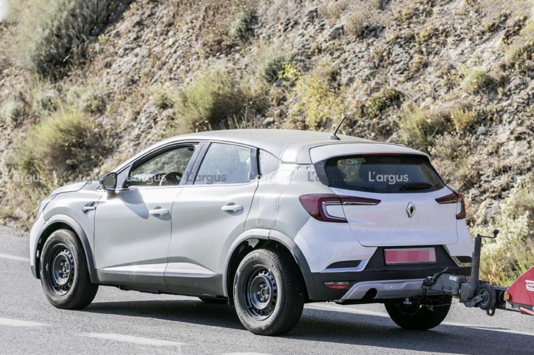 DACIA Duster 3 FOTO Spy New Generation Rumänsk SUV bak