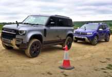 DACIA Duster vs Land Rover Defender intr-un test Off-Road care le arata versatilitatea DACIA Duster Land Rover Defender test Off-Road arata versatilitatea