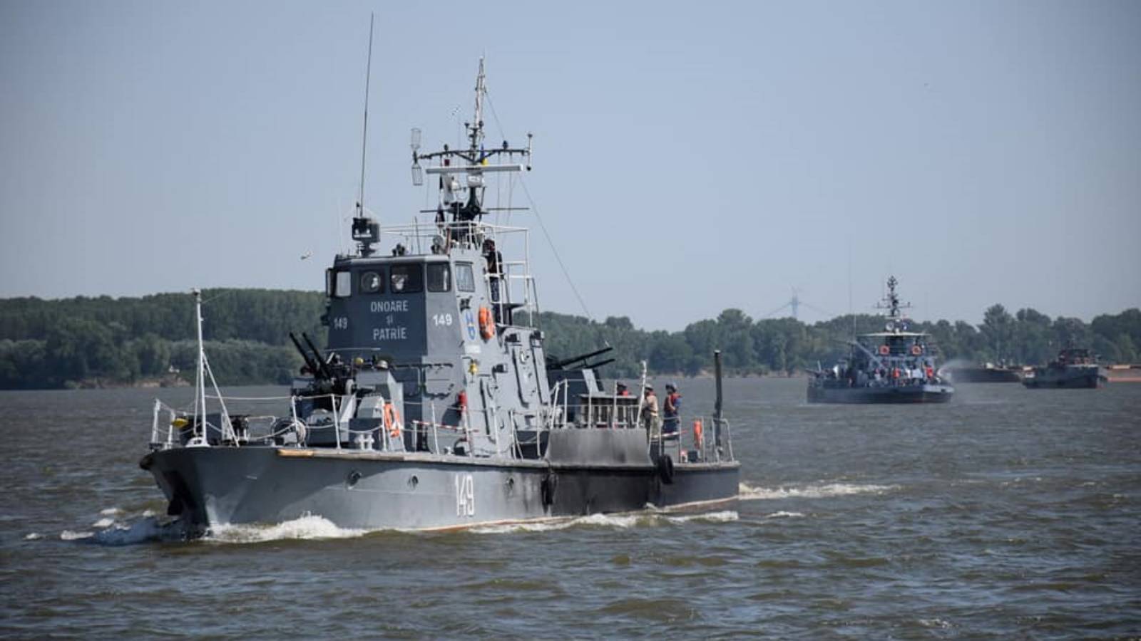 FN Danube Protector Exercice d’évaluation du groupement tactique fluvial